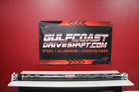 2015+ Ford F150 5.0L 2WD Reg Cab Shortbed 3.75” 1350 Series Carbon Fiber Slip Shaft DS-F1502W-SB375CF